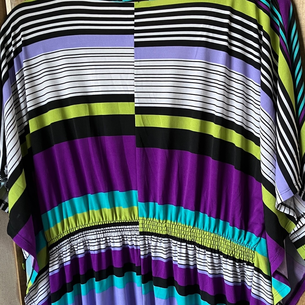 FINAL MARKDOWN Intriguing Threads Women's Striped dress 18w - Picture 11 of 13
